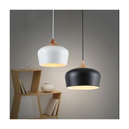 Luminária pendente de metal com pintura estilo retrô vintage mini Luminária pendente de metal com pintura estilo retrô vintage mini