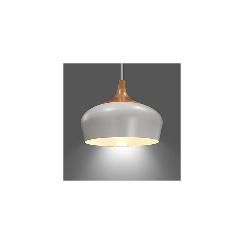 Luminária pendente de metal com pintura estilo retrô vintage mini