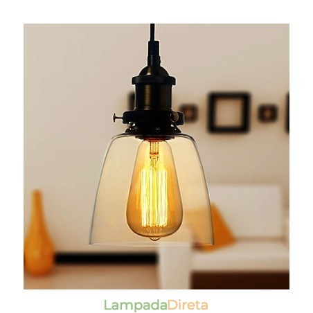 Luzes Pendentes Tradicional Clássico Vintage Retro Country Globe Luzes Pendentes Tradicional Clássico Vintage Retro Country Globe