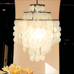 LAMP Lustre Concha Minimalista Lustre Den