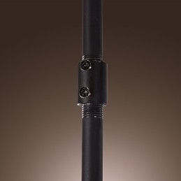 Lustre de ferro de vanguarda com 12 luzes