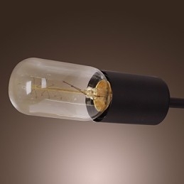 Lustre de ferro de vanguarda com 12 luzes