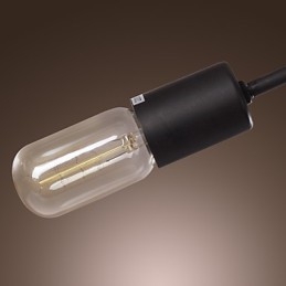 Lustre de ferro de vanguarda com 12 luzes