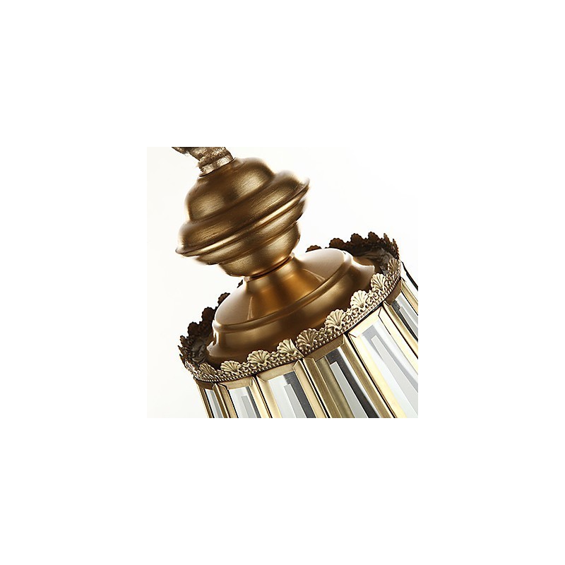 Luminárias pendentes Cristal Mini Estilo Tradicional Clássico Metal