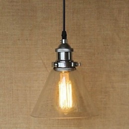 Tradicional Clássico Vintage Retro Country Globe Pendant Light