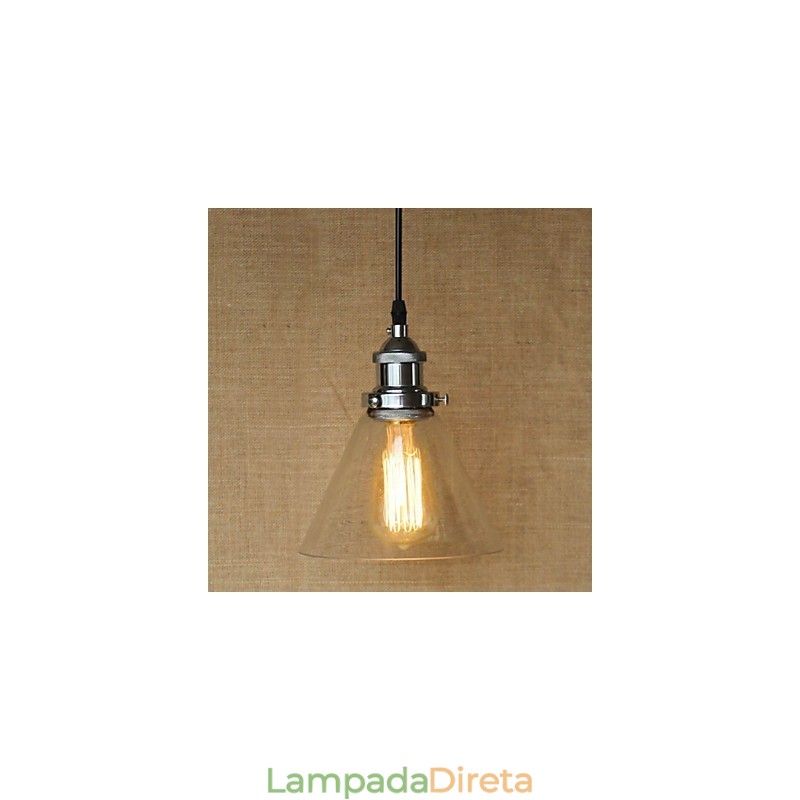 Tradicional Clássico Vintage Retro Country Globe Pendant Light