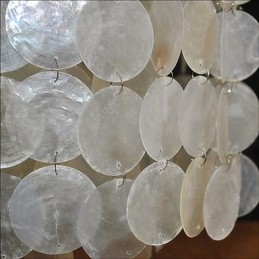 LAMP Lustre Concha Minimalista Lustre Den