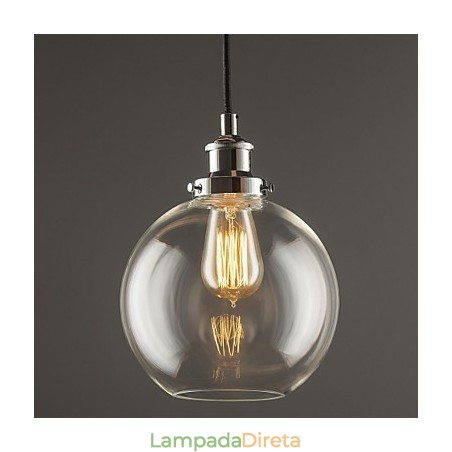 Tradicional Clássico Vintage Retro Country Globe Pendant Light Tradicional Clássico Vintage Retro Country Globe Pendant Light