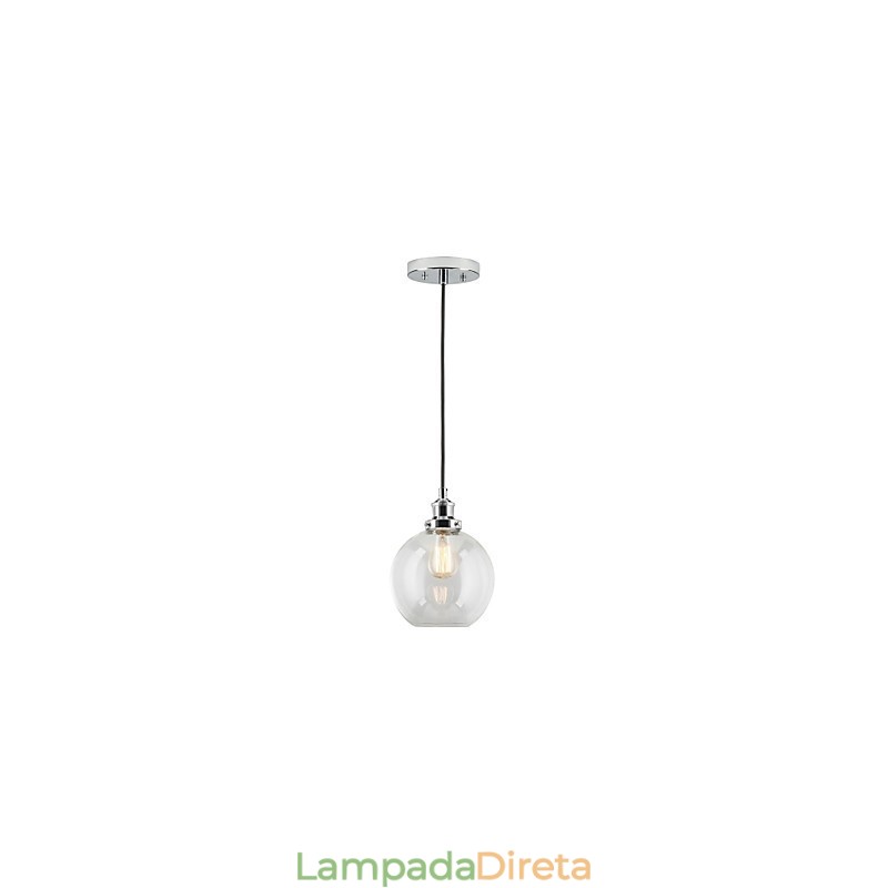 Tradicional Clássico Vintage Retro Country Globe Pendant Light