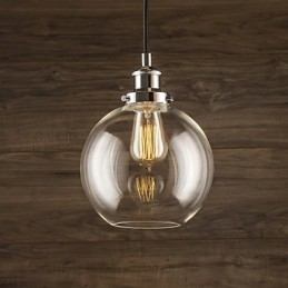 Tradicional Clássico Vintage Retro Country Globe Pendant Light
