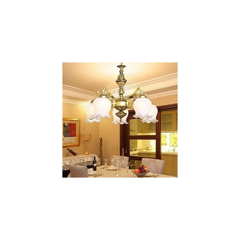 Jane Retro luminária Ferro Mediterrâneo Iluminação 5