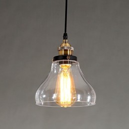 Tradicional Clássico Vintage Retro Country Globe Pendant Light