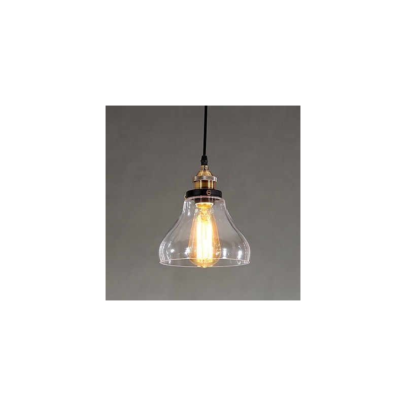 Tradicional Clássico Vintage Retro Country Globe Pendant Light