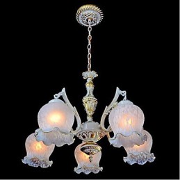 Jane Retro luminária Ferro Mediterrâneo Iluminação 5