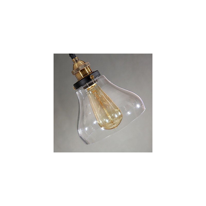 Tradicional Clássico Vintage Retro Country Globe Pendant Light