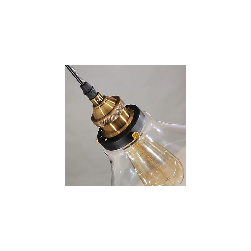 Tradicional Clássico Vintage Retro Country Globe Pendant Light