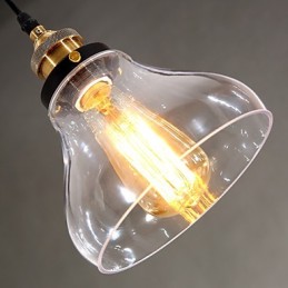 Tradicional Clássico Vintage Retro Country Globe Pendant Light