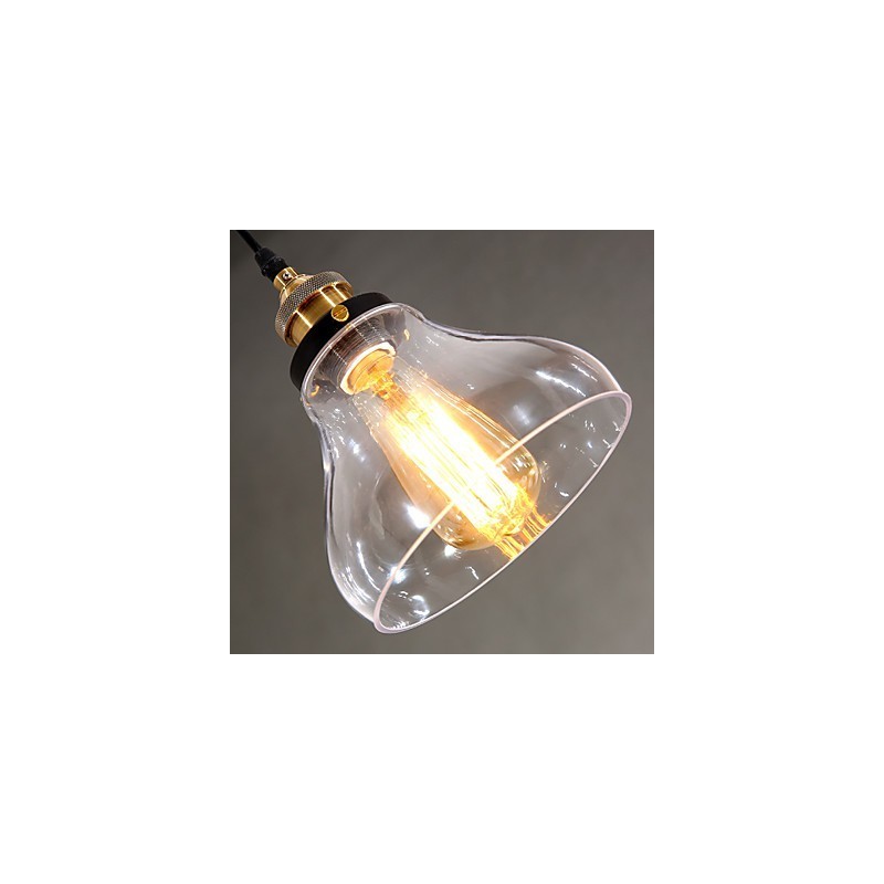 Tradicional Clássico Vintage Retro Country Globe Pendant Light