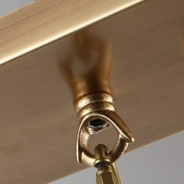 Luminárias pendentes Cristal Mini Estilo Tradicional Clássico Metal