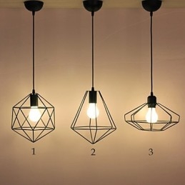 Luminária pendente de metal Country Designers