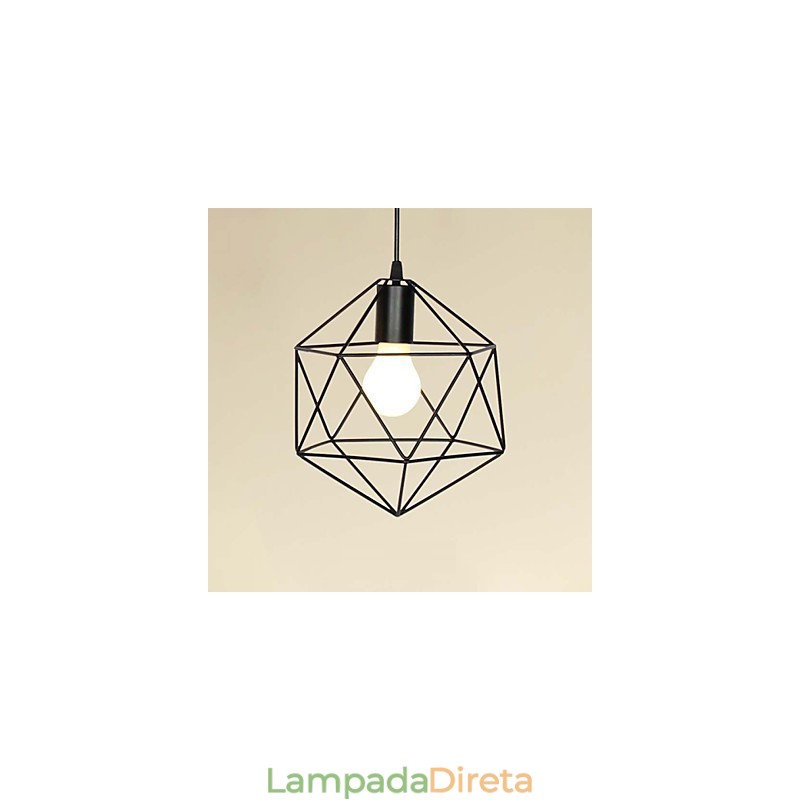 Luminária pendente de metal Country Designers