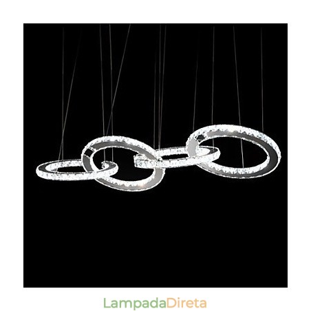 Luminárias pendentes Cristal Luz Moderna Contemporânea Metal Luminárias pendentes Cristal Luz Moderna Contemporânea Metal