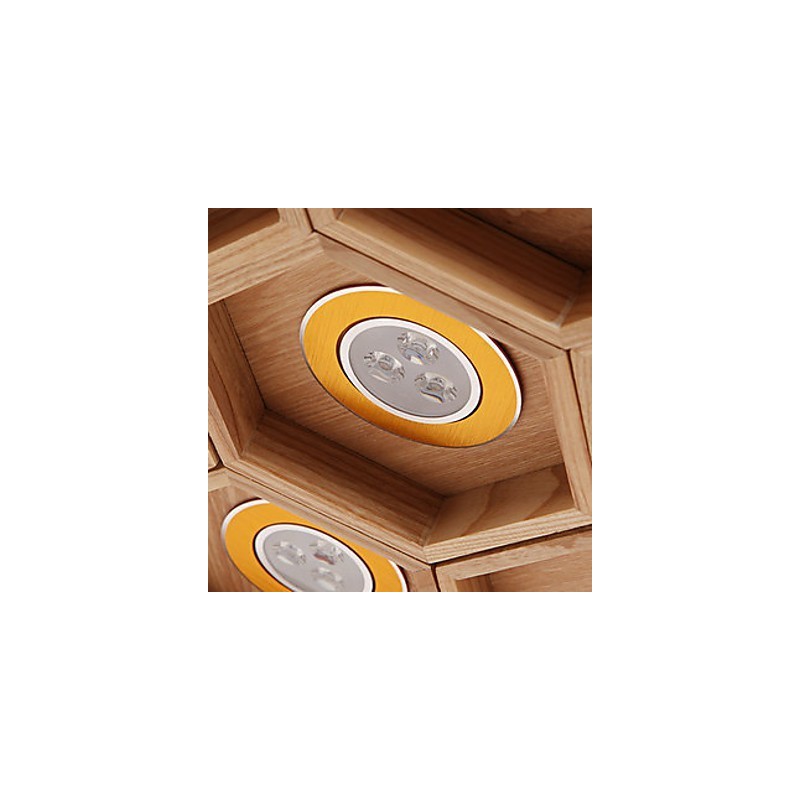 Luzes Pendentes Country Madeira Bambu