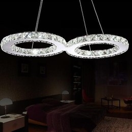Luminárias pendentes 2 luzes modernas simples artísticas