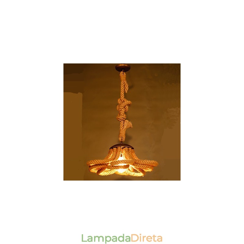American Pastoralge Lâmpada de corda Retro