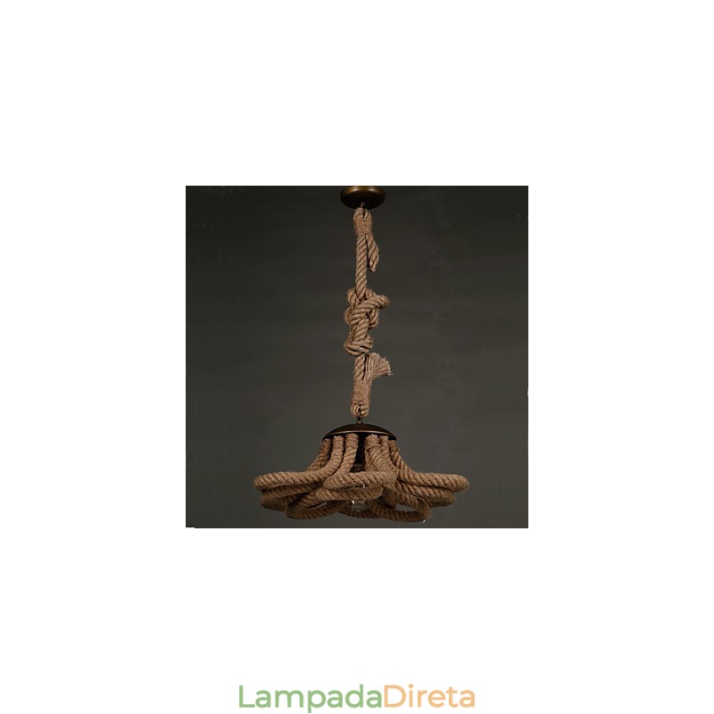 American Pastoralge Lâmpada de corda Retro