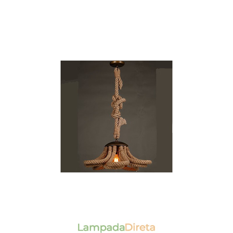 American Pastoralge Lâmpada de corda Retro