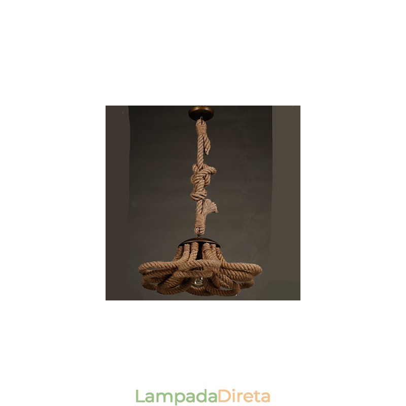 American Pastoralge Lâmpada de corda Retro