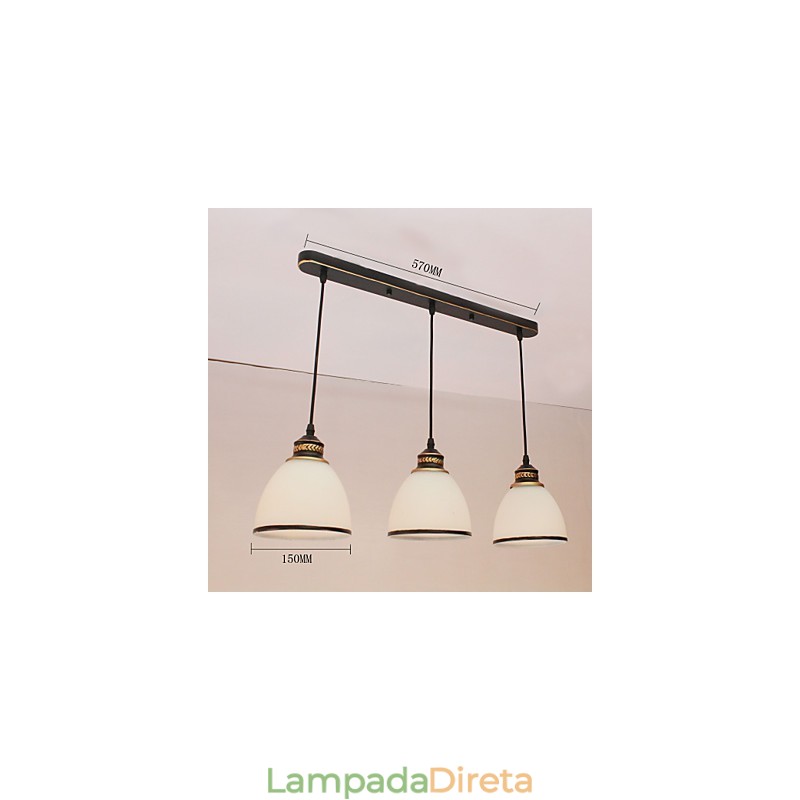 Vintage Designers Outros Metal Pendant Light