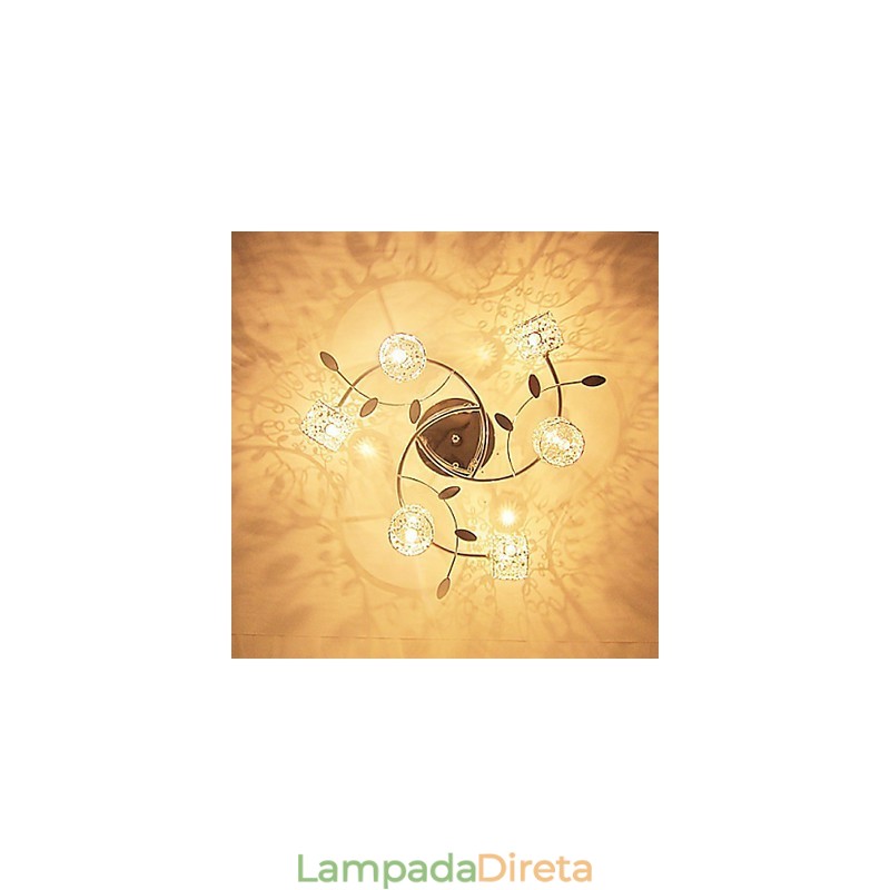 Moderno Contemporâneo Cristal Galvanizado Montagem Embutida