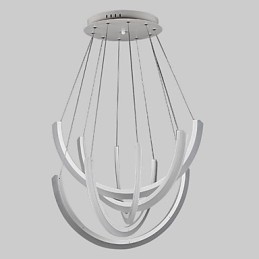 Luminária pendente industrial decorativa moderna linear suspensa