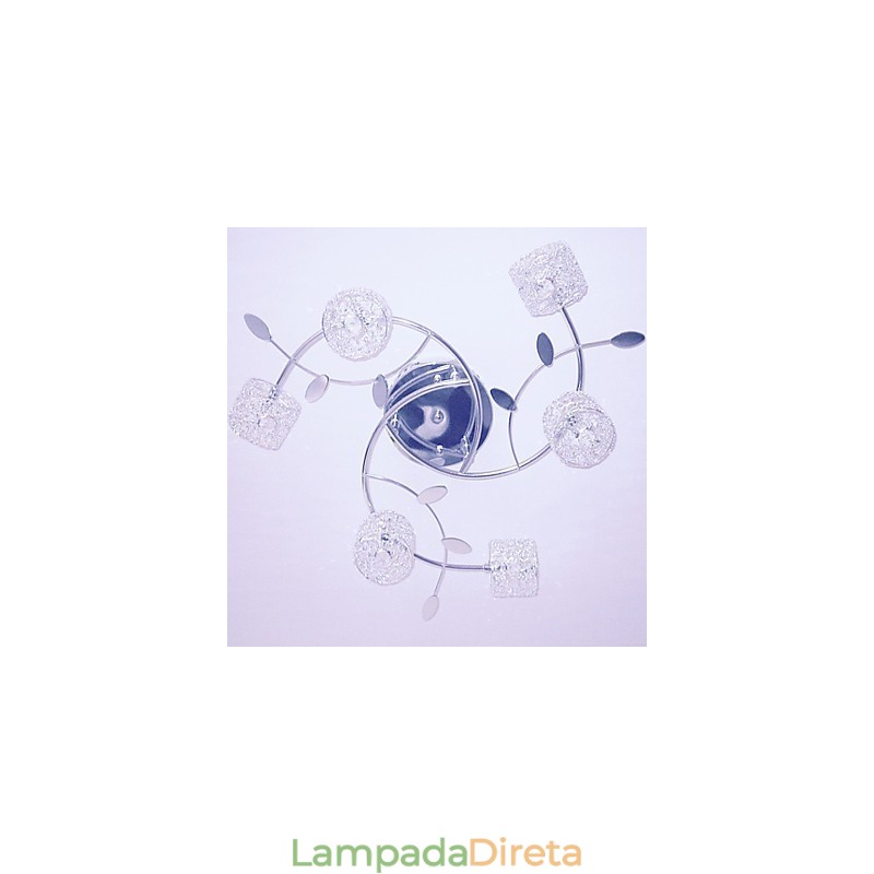 Moderno Contemporâneo Cristal Galvanizado Montagem Embutida