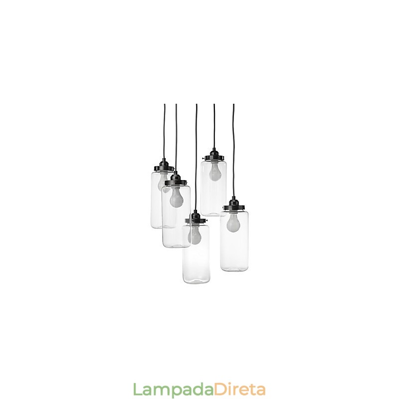 Luminária pendente vintage clássica tradicional