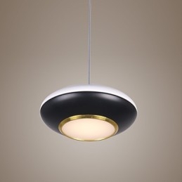 9W moderno disco voador design alta qualidade pingente luz café