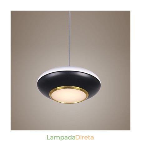 9W moderno disco voador design alta qualidade pingente luz café 9W moderno disco voador design alta qualidade pingente luz café