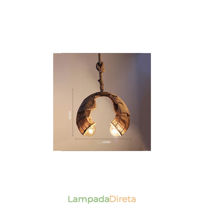 Luminárias Pendentes Tradicionais Clássicas Retro Metal