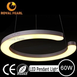 Design moderno luminária suspensa