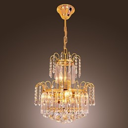 Lustre de Cristal de Luxo com 7 Luzes