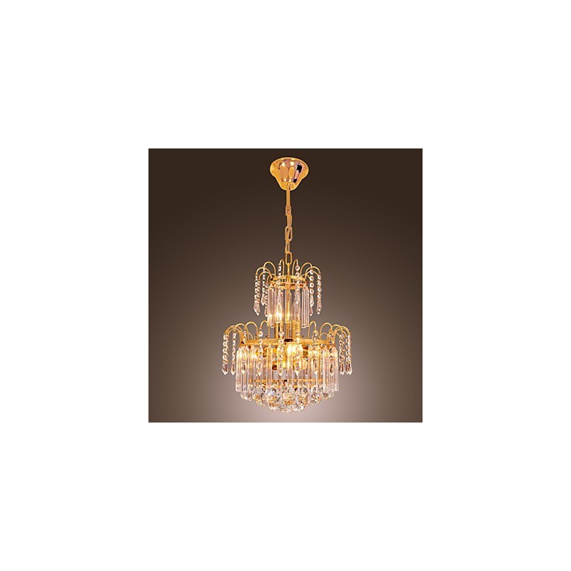 Lustre de Cristal de Luxo com 7 Luzes