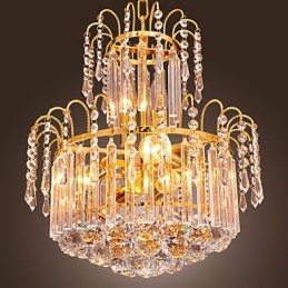 Lustre de Cristal de Luxo com 7 Luzes