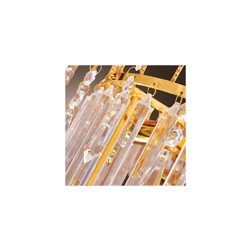 Lustre de Cristal de Luxo com 7 Luzes