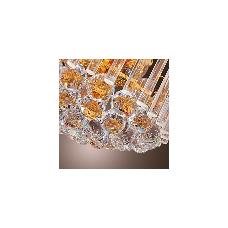 Lustre de Cristal de Luxo com 7 Luzes