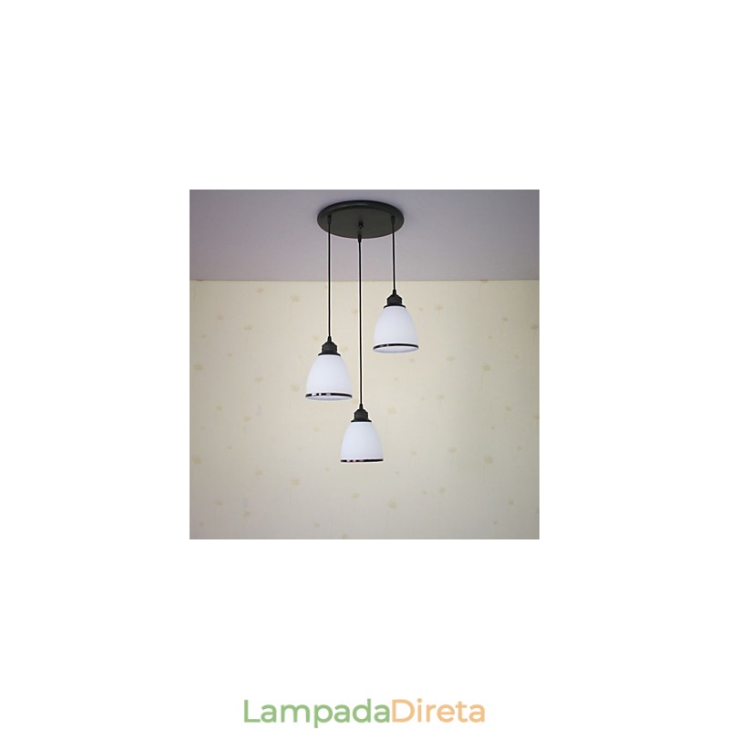 Retro Mini Estilo Outros Metal Pendente Luz