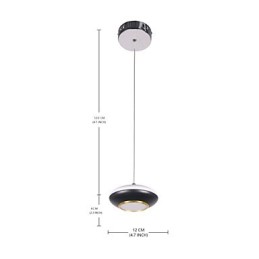 Design moderno de disco voador de alta qualidade, luminária pendente para café