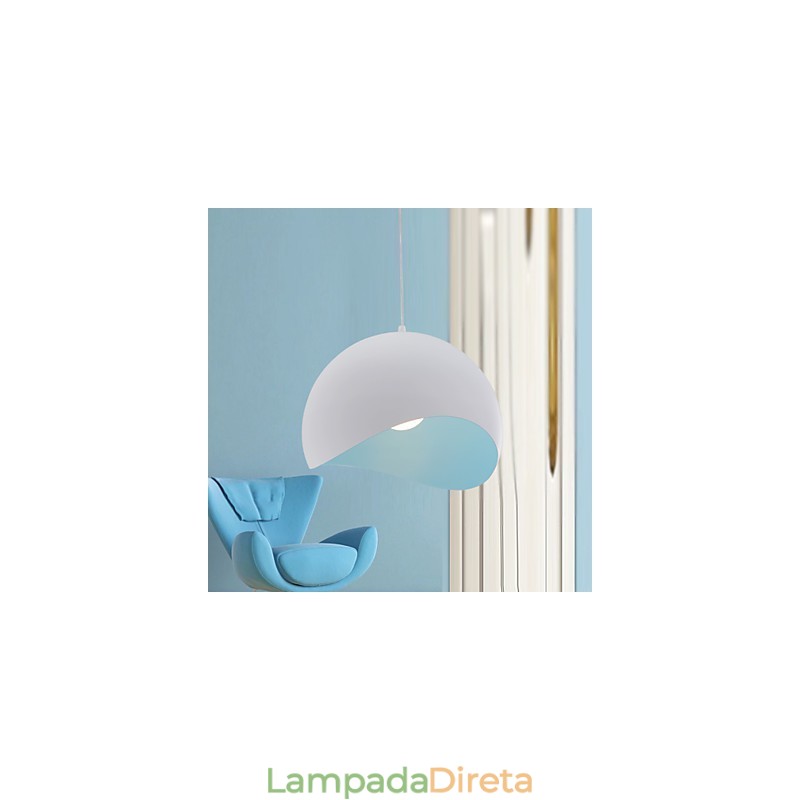 Luminária pendente moderna e contemporânea estilo mini pintura