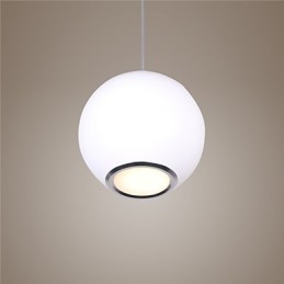 Luminária pendente moderna estilo mini globo de alta qualidade com design de café